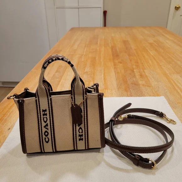 🟤EUC~ 💥HOT DEAL💥 COACH MINI SMITH TOTE BAG - Picture 6 of 8